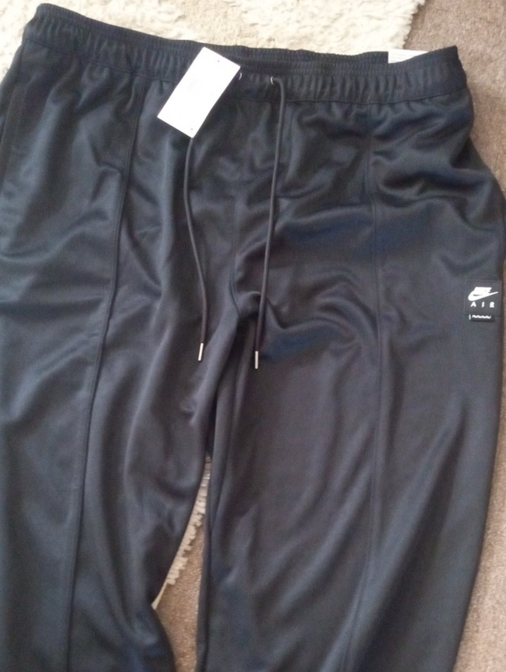 Nwt Nike Air Xxl Black Poly Track Pants 🔥🔥🔥